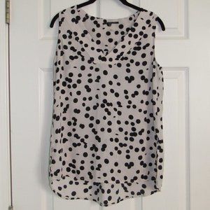 TTahari V-Neck Sleeveless Blouse XS